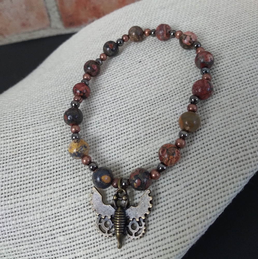 Steampunk Butterfly bracelet